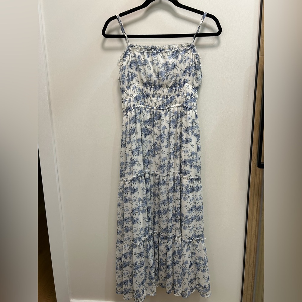 Francesca’s Floral Tiered Dress